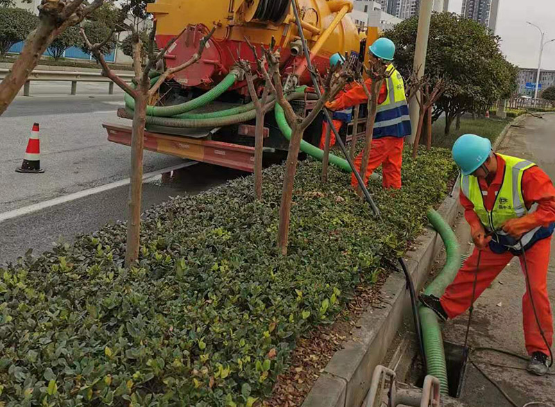 乐都市政管道清淤